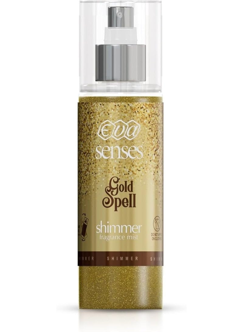Eva Skin Care Senses Gold Spell Shimmer Fragrance Mist 150 Ml