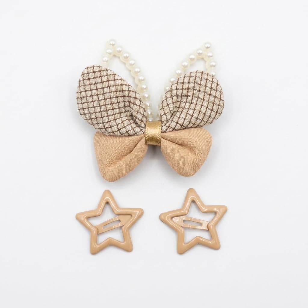 Catch Up Bow Hair Claw Clip for Women & Girls – Elegant Bow Shape Hair Clip, Strong Hold Non-Slip Design, Lightweight Stylish Hair Accessory for Daily Use, Parties & Casual Styling