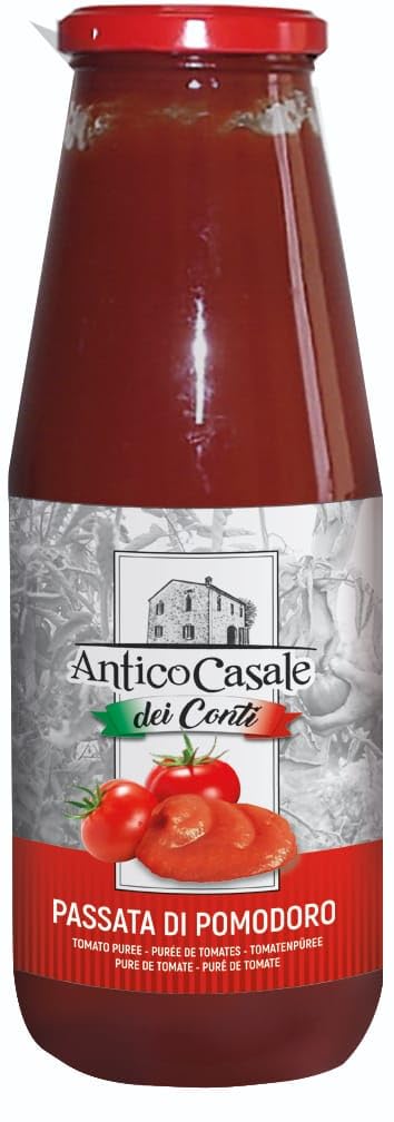 Antico Casale dei Conti - Passata Original Tomato Sauce Puree | 680g, Product of Italy