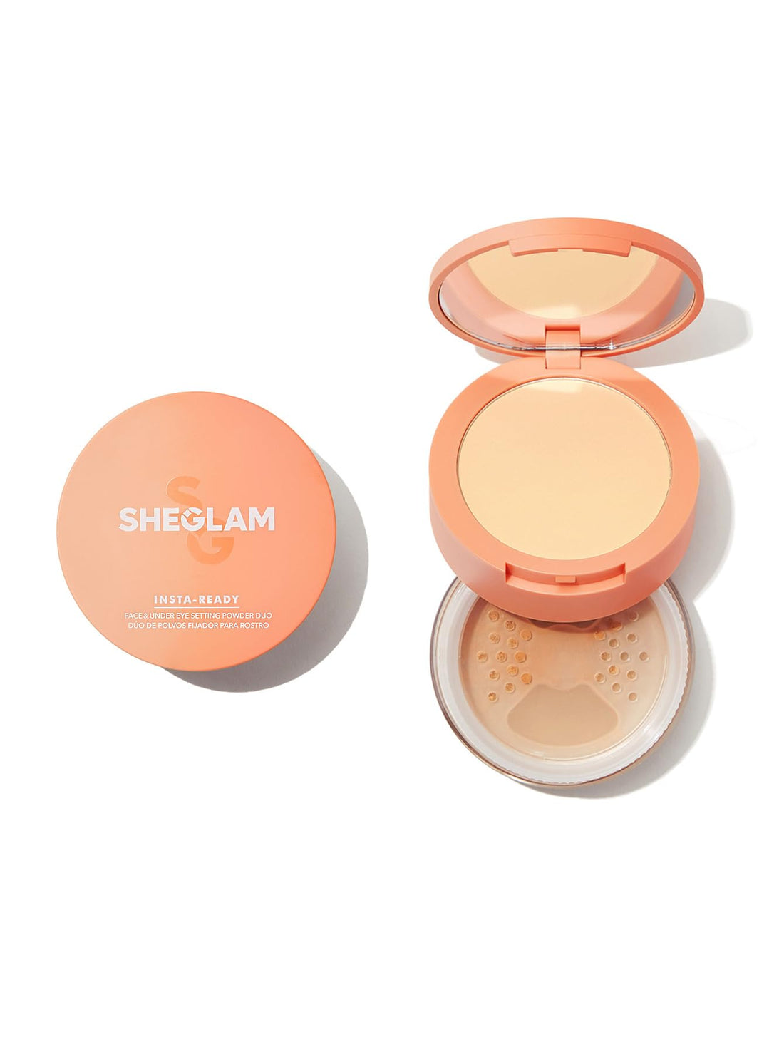 Sheglam Insta-Ready Smooth Sand Face And Under Eye Setting Powder Duo