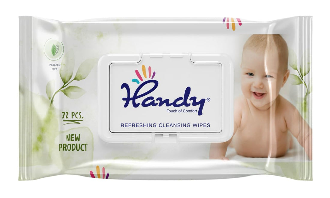 Handy Baby Wet Wipes, 72 Wipes