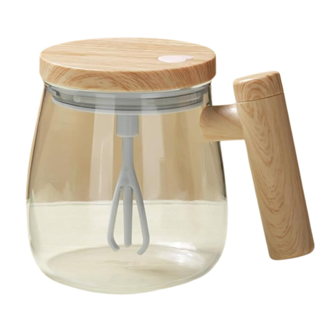 suppress Self Stirring Mug - Speed Mixing Cup, Automatic Stirring Glass Coffee Mug for Coffee, Milk, Protein Powder - 400 ML Self-Stirring Cup for Home, Office, Travel