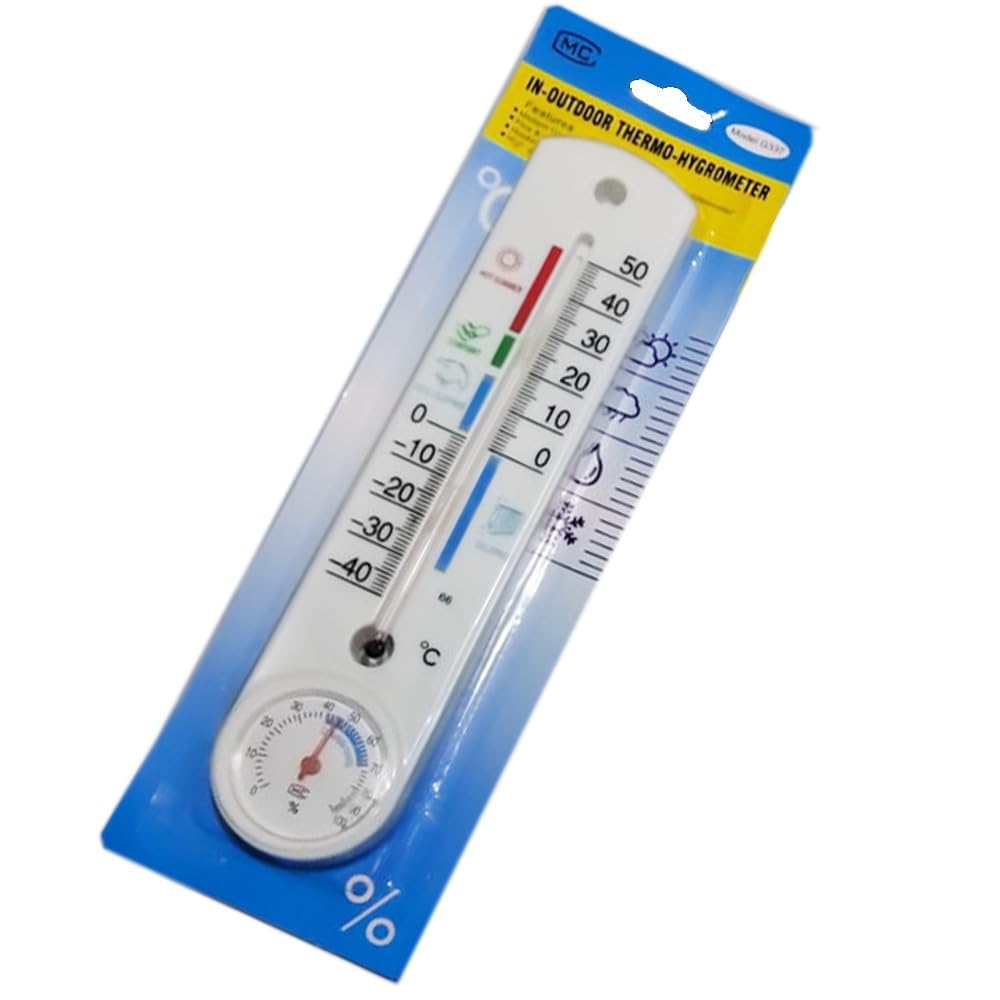 High Accuracy Room Thermometer - Reliable Indoor Thermometer, Home Temperature Meter for Bathroom, Living Room, Kids Room with Superior Accuracy