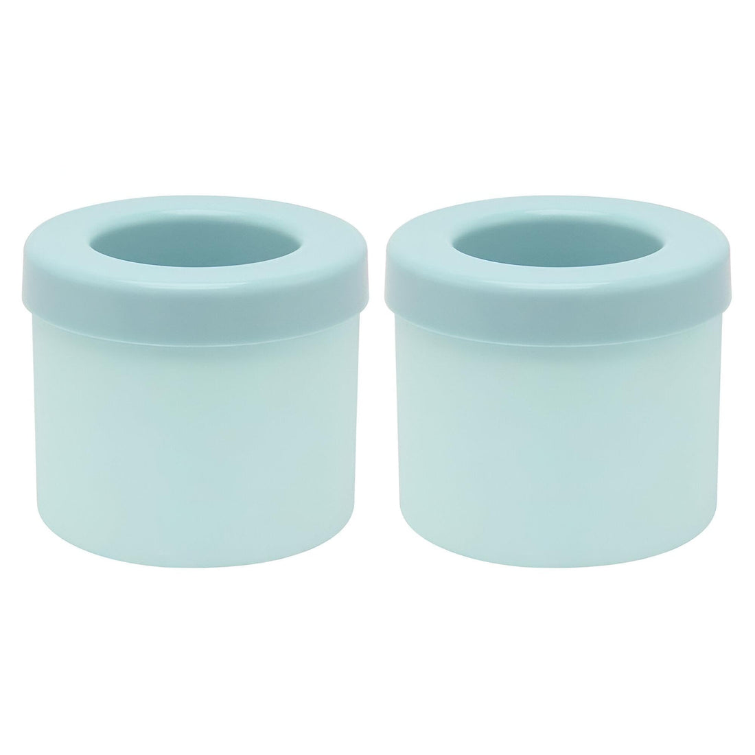Ice Cube Container - a neat and practical ice-making solution made of safe silicon and ABS, perfect and practical, homework or gatherings. (2piece)