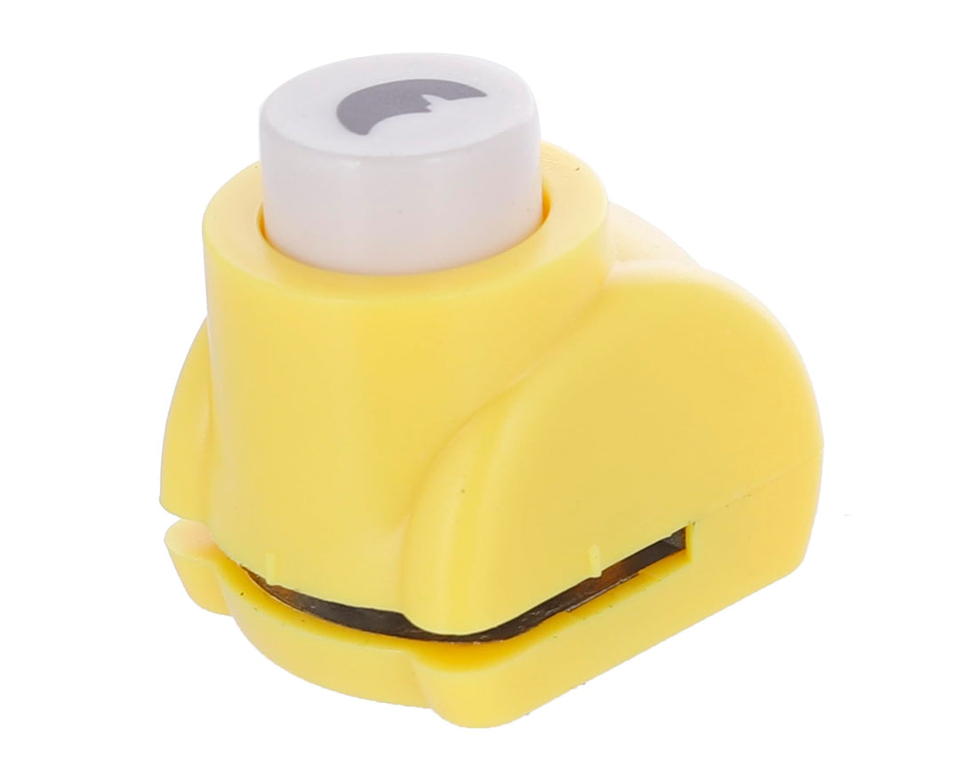 3A ZH802 Plastic Crescent Shape Small Paper Cutter For Kids - Yellow - 3A-759-Yellow3