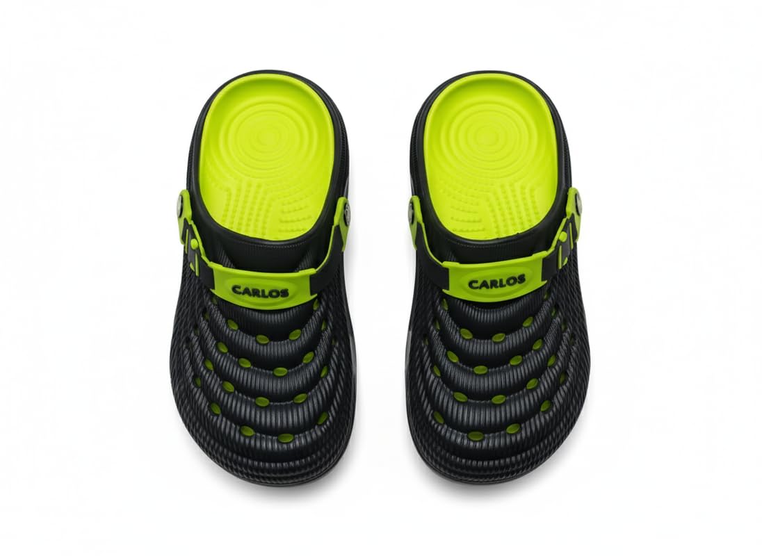Project Z - Wave Max Model - Men's Slippers/Comfort Sport Eva Clogs - Wave Design, Excellent Breathability and Shock Absorption Sole Wave-Max-Parent