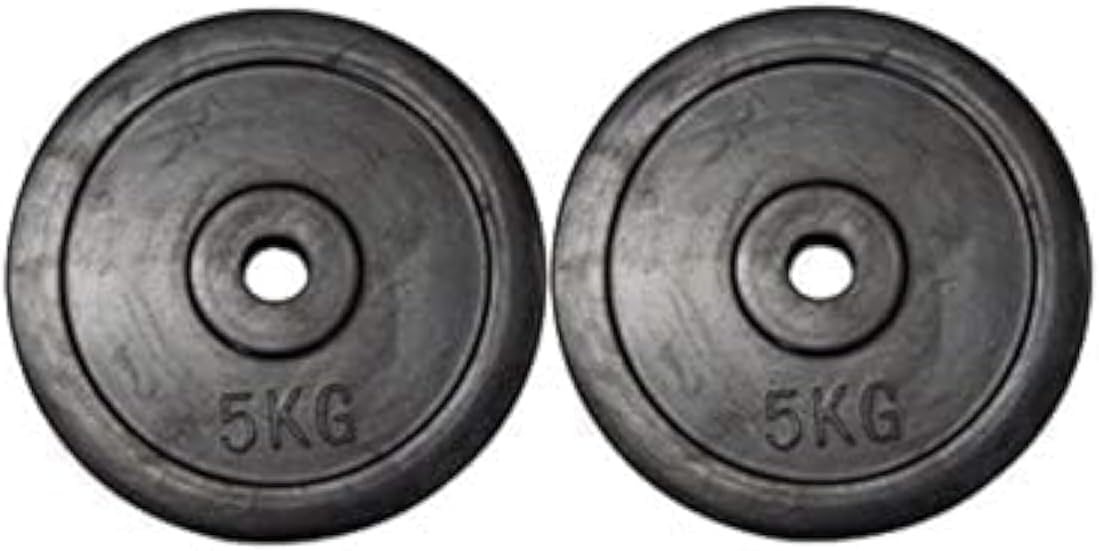 Dumbbells Set - 5Kg - 2 Pcs - Black