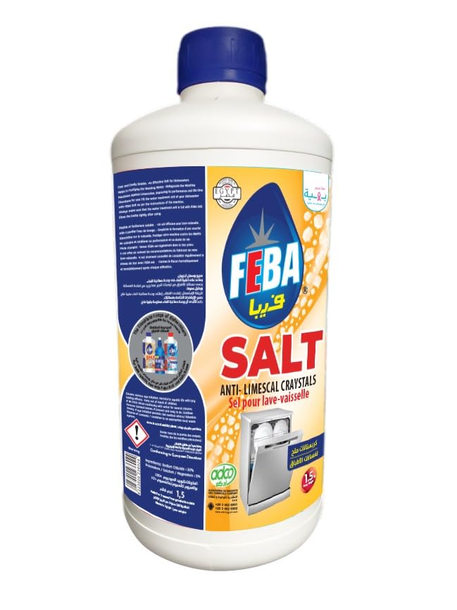 Feba Salt 1.5 kg Dish For Automatic Dishwashing Salt