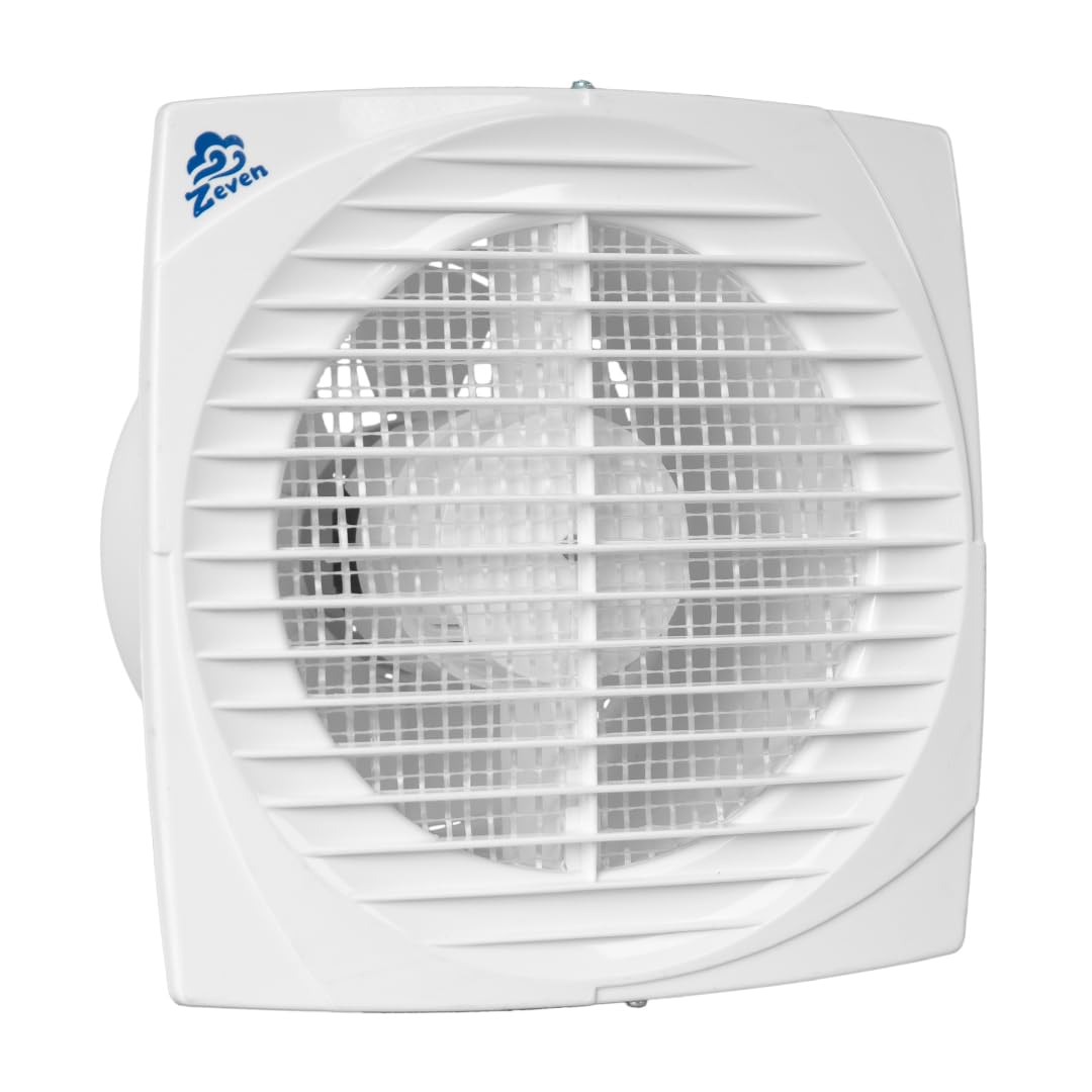 Bathroom Exhaust Fan - Zeven (white, 6 inch) - شفاط حمام زيفين