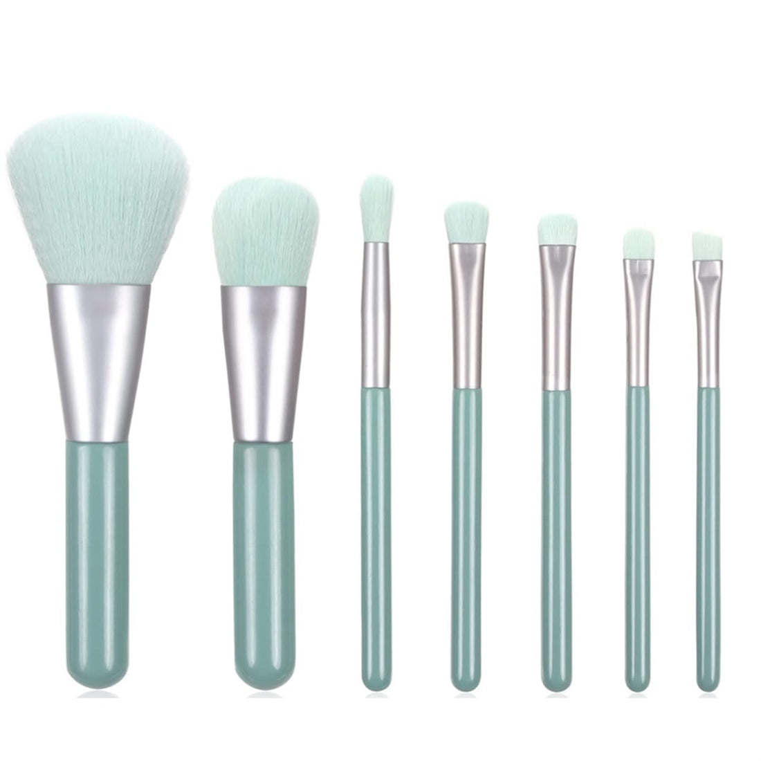 Brush Kit, Face, Cheek & Eye Brush Set, Makeup, For Foundation, Blush, Bronzer, Concealer, & Eyeshadow, Quality Makeup Tools, 6 Piece- COVER