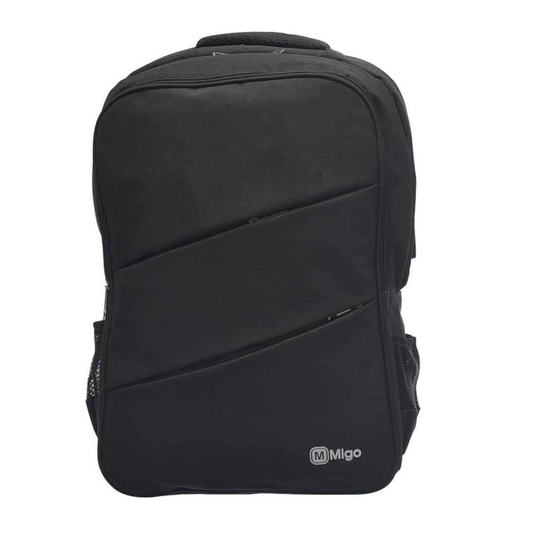 Migo Laptop School Backpack with USB Charging, Black