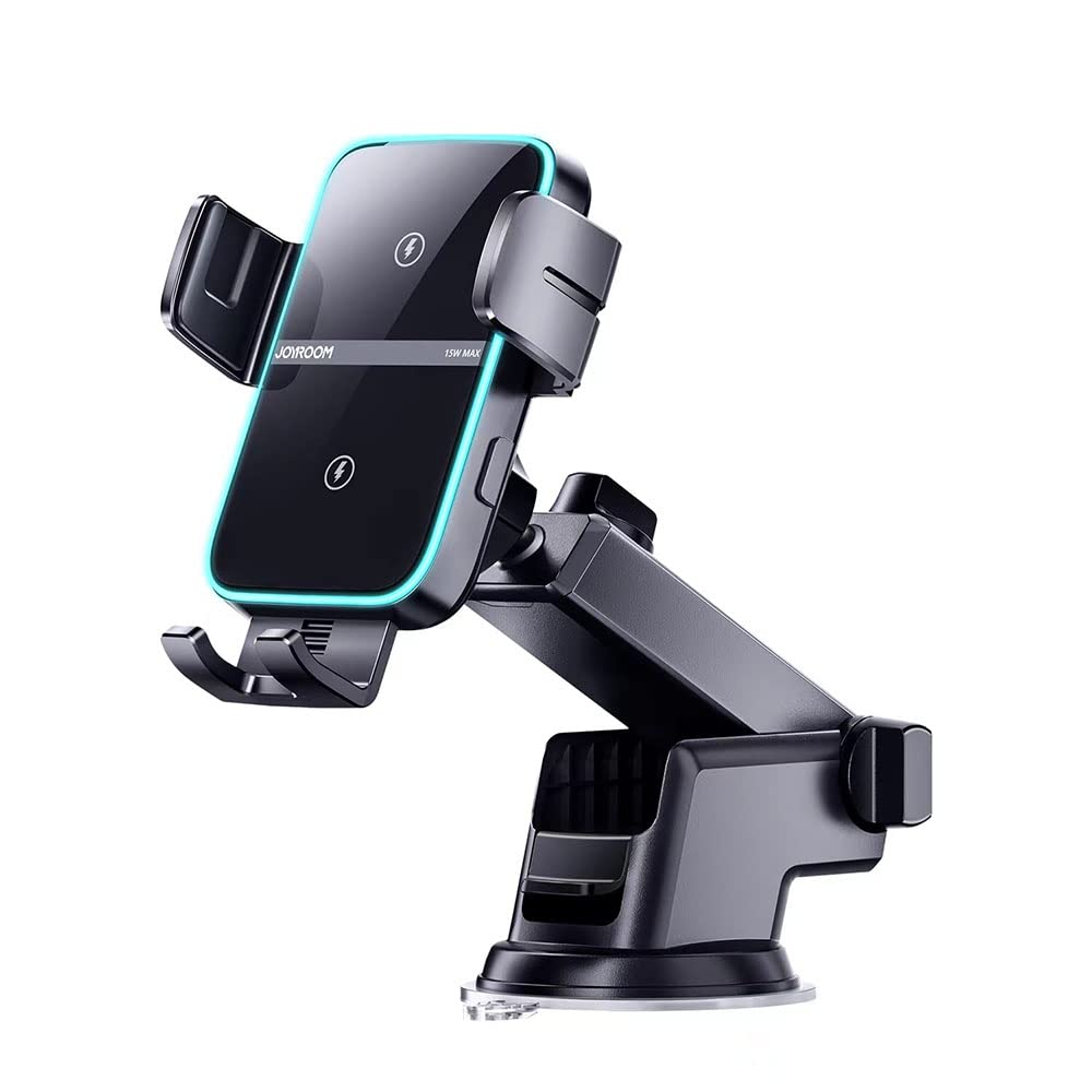 joyroom JR-ZS246 Car Dashboard Holder with Qi Inductive Charger (Black)