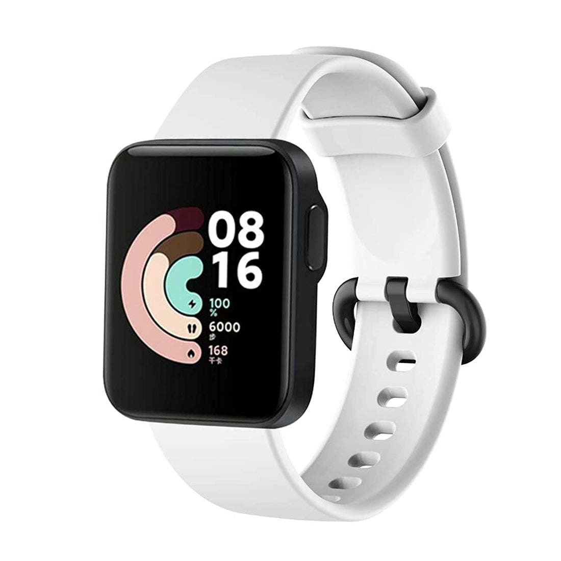 For Xiaomi Mi Watch Lite Strap Replacement Sport Soft Silicone Bracelet For Xiaomi Redmi Watch Smart Watch Band - White
