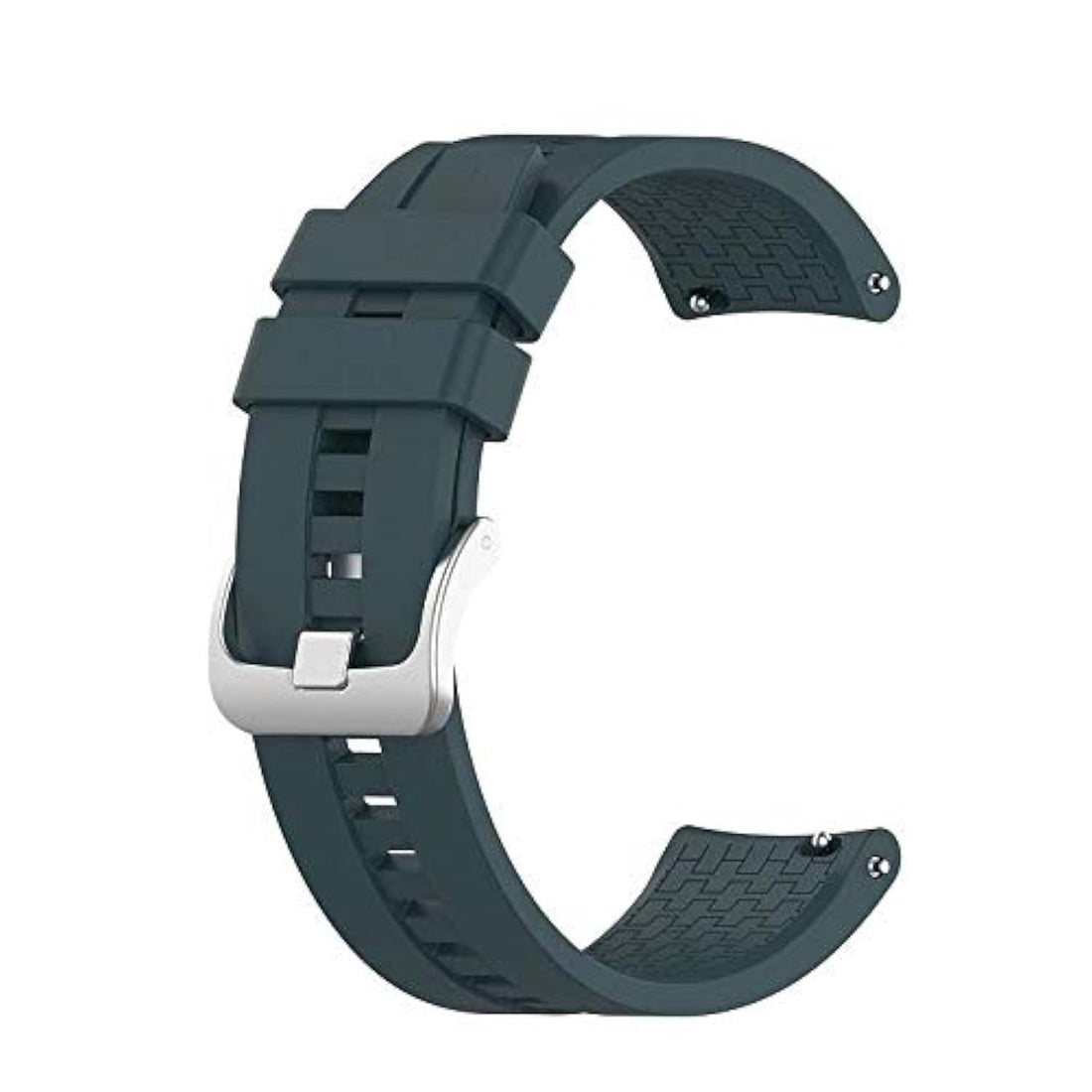 Liger Silicone Watch Bracelet From Liger Compatible With Watch Size 22mm (pro-Classic)) D Green Color