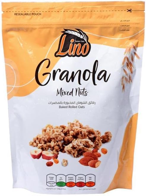 Lino granola mixed nuts, 350g