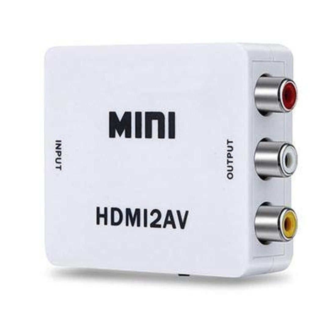 1080P HDMI to AV 3RCA CVBs Composite Video Audio Converter Adapter Supporting PAL/NTSC with USB Charge Cable for PC Laptop Xbox PS4 PS3 TV STB VHS VCR Camera DVD
