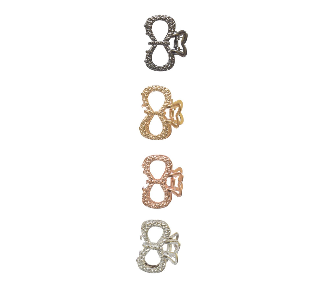 Daphne 4-Piece Girls' Hair Clip Set - Multicolor - 1863