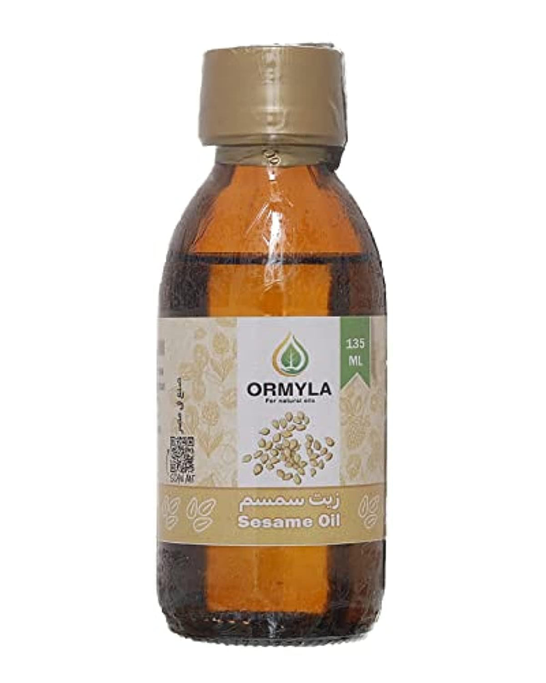 Ormella Sesame Oil Raw Virgin for Hair, Face and Body 135ml