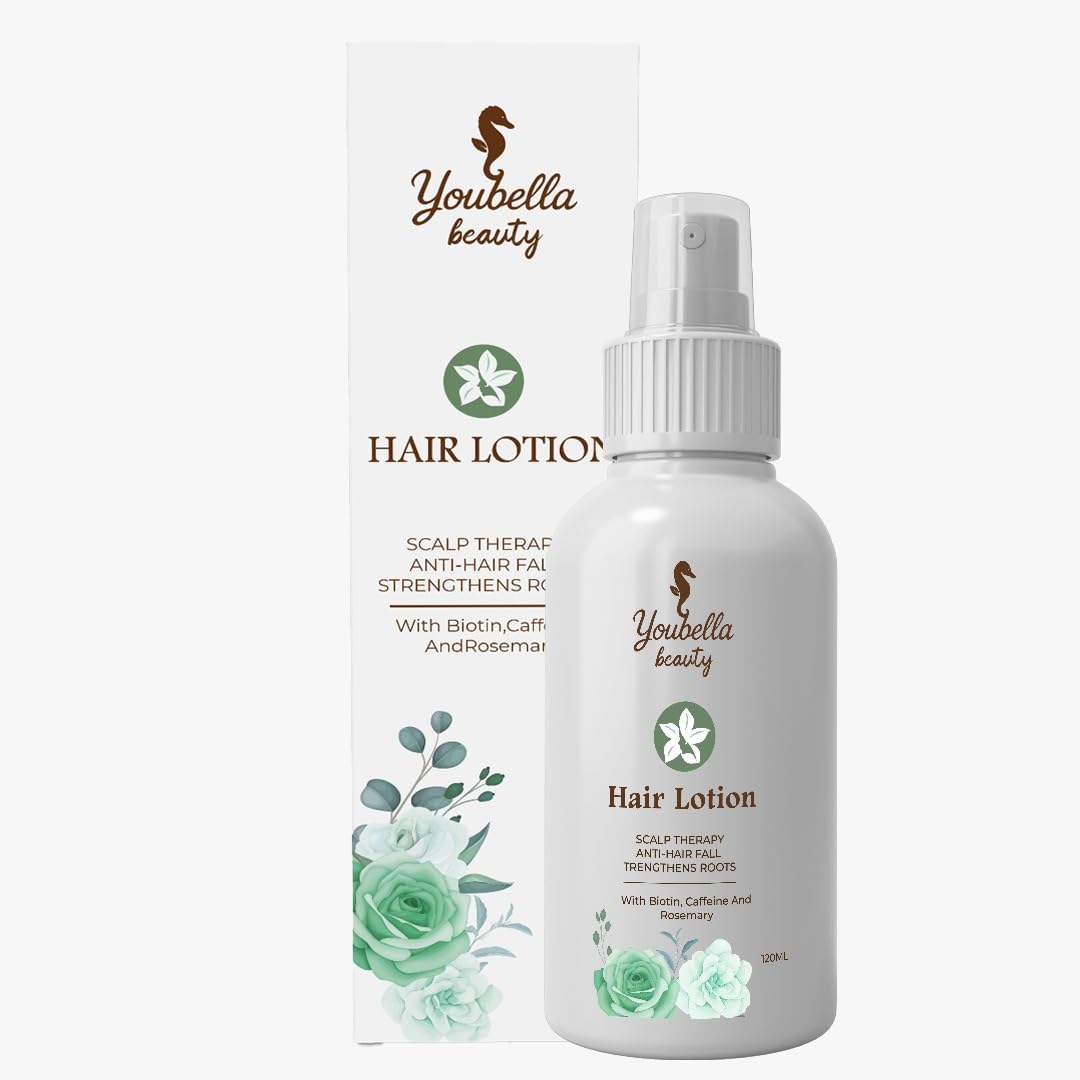 Hair Lotion – Reduces Hair Fall & Strengthens Roots with Procapil, Rosemary Extract and Biotin-120ml