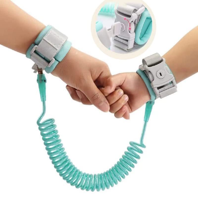 Anti Lost Wrist Link, Outdoor Wrist Link Rope with Key Lock Wristband Rope for Toddlers Babies and Kids