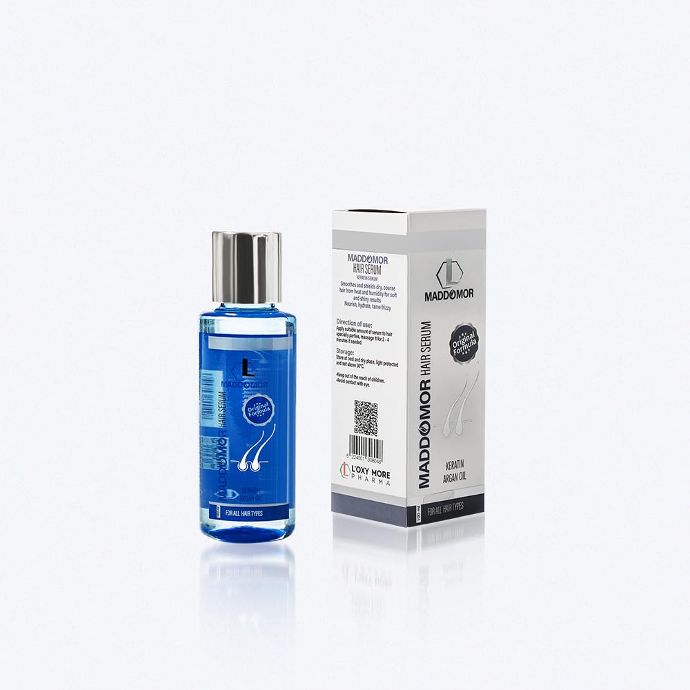 MADDOMOR Hair Serum with Keratin & Argan Oil – Nourishment for Silky & Strong Hair