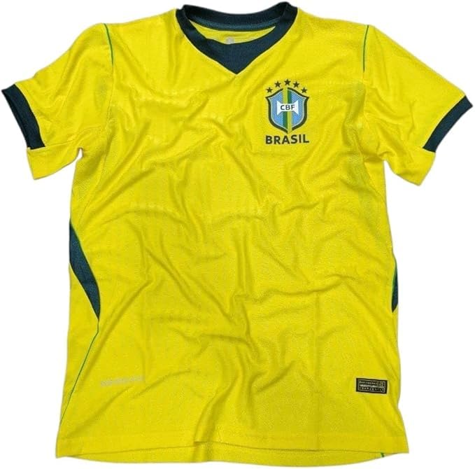 Brazil 2026 Yellow Unisex Adult Football T-Shirt - Comfortable Athletic Design