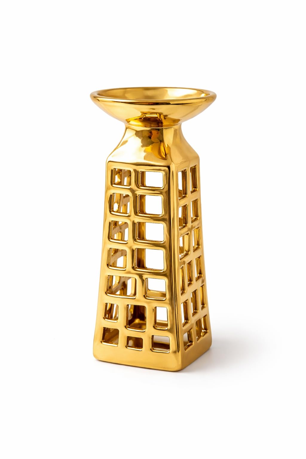 Home Care E-775 Candle Holder Decor Elegant Decorative Candle Holder for Romantic Ambiance and Home Decoration