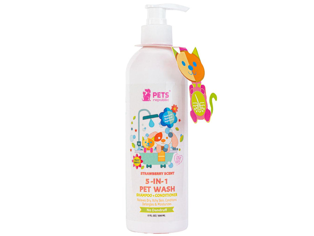 Anti Dandruff Shampoo for pet - Strawberry 500ml