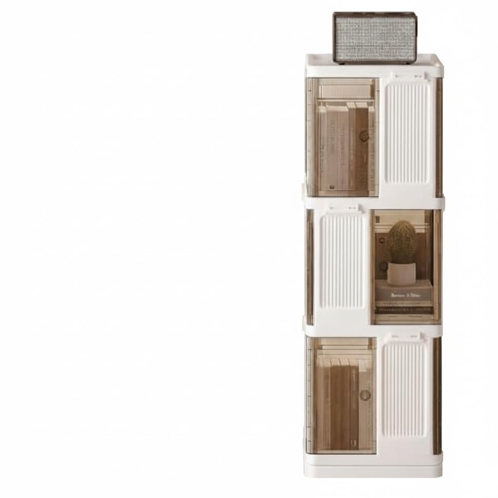Home Care XX-1962 Square 3-Tier Rotating Organizer, Plastic, Organizer, Home Use