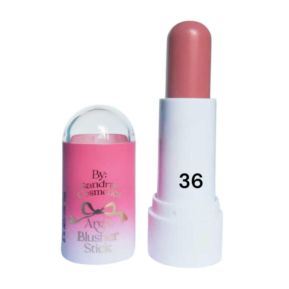 Ergo Blusher Stick Multi-Colour, Cheeks, Natural Finish, Easy to Apply (36)