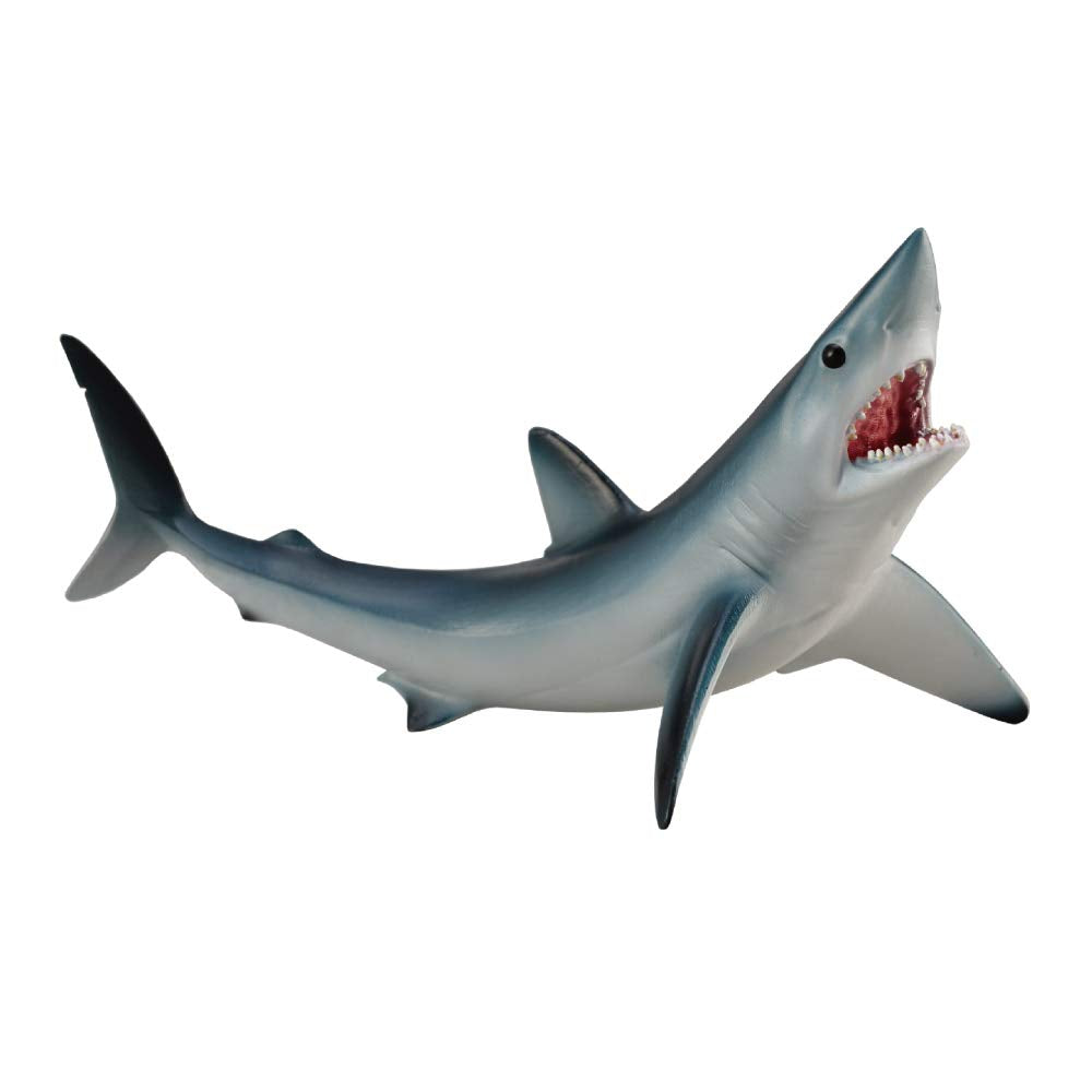Collecta Shortfin Mako Shark Figure Toy, Grey
