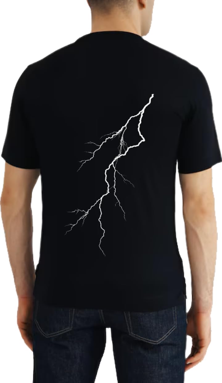 Voltage Strike T-shirt Back Black
