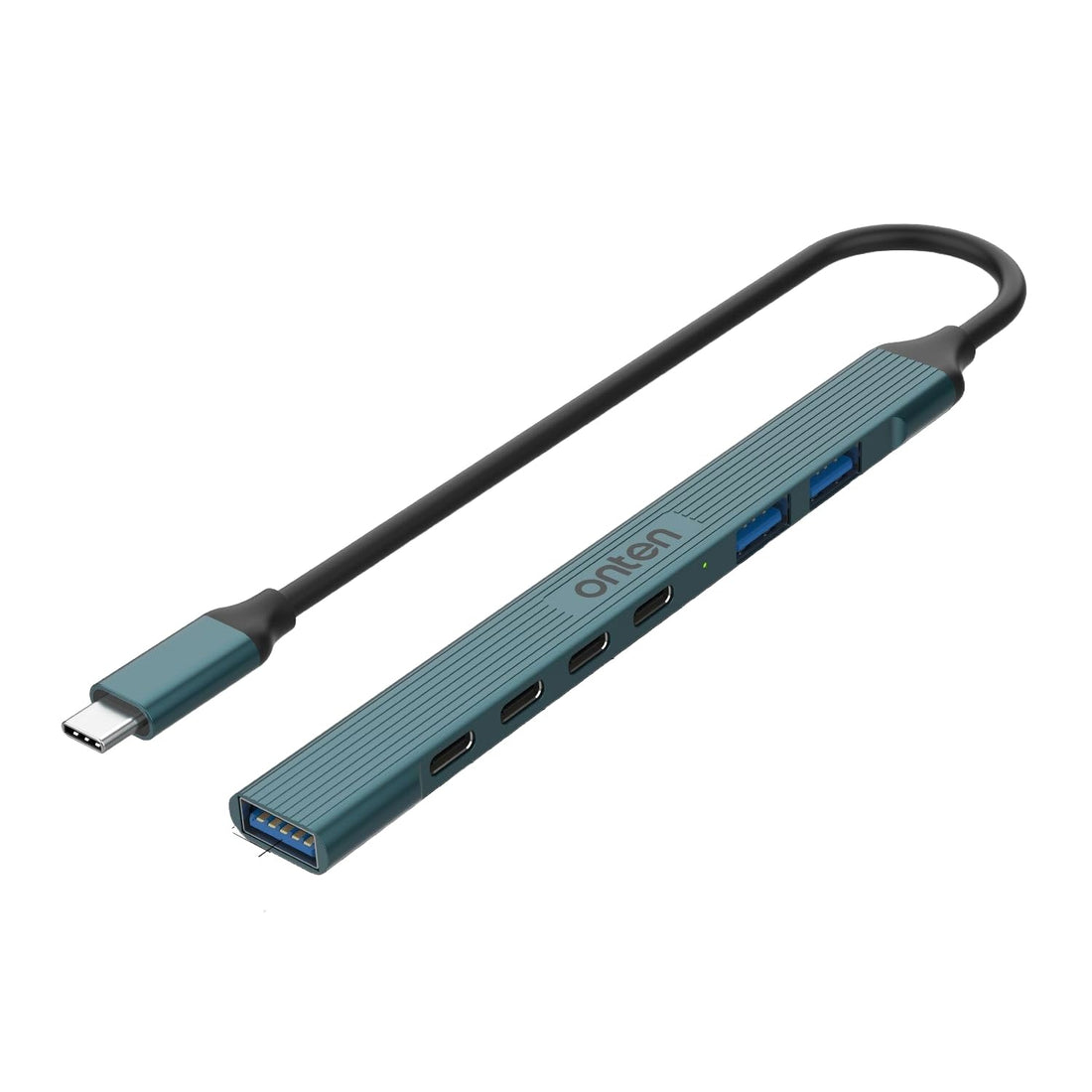 for ONTEN UC972C 7 Port USB C HUB 3 Port USB, 4 Port USB C