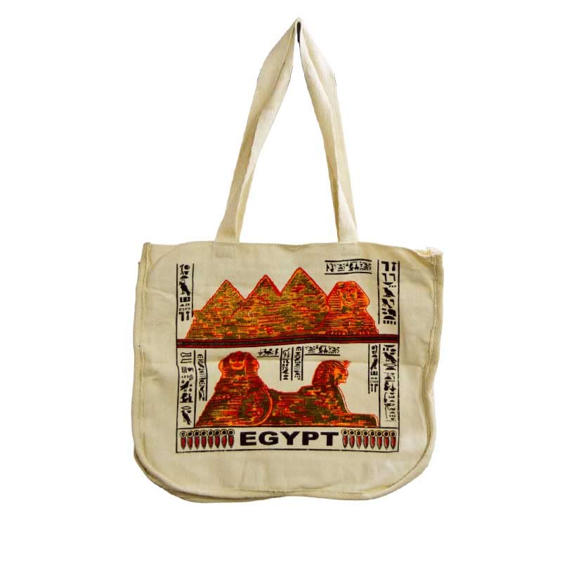 Egypt Antiques Antics Sphinx Women's Shoulder Bag Handmade 100% ian Cotton