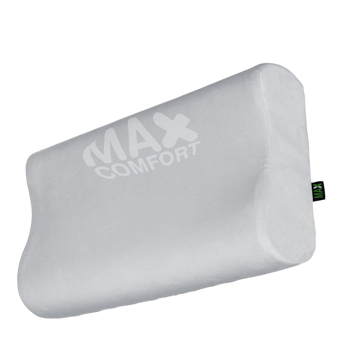 Max Comfort American Memory Foam Pillow for Neck and Shoulder Pain Relief, White, Synthetic (White)