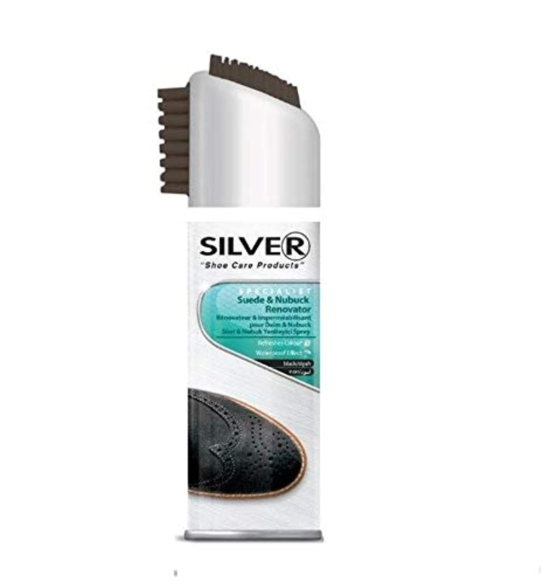 Silver Shoe Care Spray (Black)