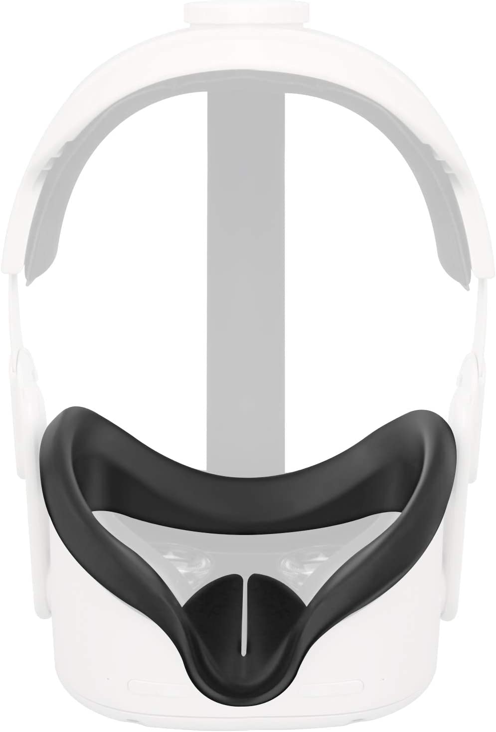 fashion mania Esimen VR Face Cover Compatible for Oculus Quest 2 Silicone Mask Face Pad Light Blocking, Sweatproof, Washable for Meta Quest