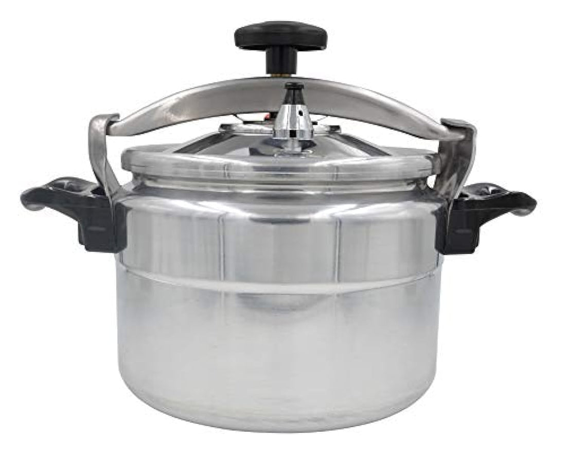 Trust Manual Pressure Cooker Aluminum, 24 Cm / 7 Liters, (Aby001), Silver, Pressure Pot, Fast Cooker, Arabic Cooker, Cooking Pot