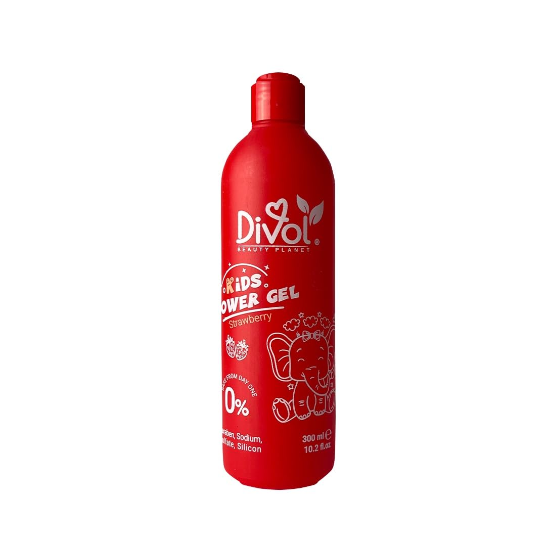 DIVOL KIDS SHOWER GEL STRAWBERRY 300ML