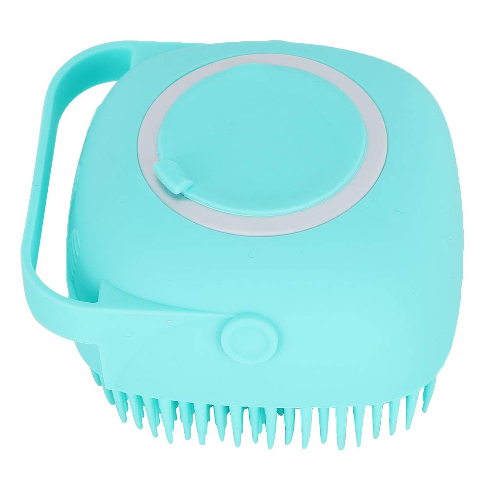Yolispa Ultra-Soft Silicone Pet Brush with Shampoo