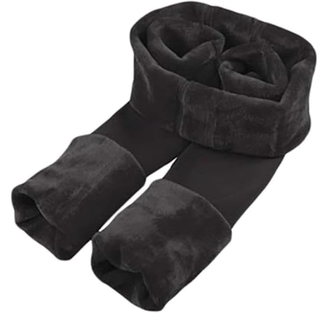 Women Winter Warm Leggings Women Winter Warm Plus Size Solid Color Velvet Women Leggings High Waist Leggings Stretch Lycra Soft Padded Fur Free Size 60K to 100K