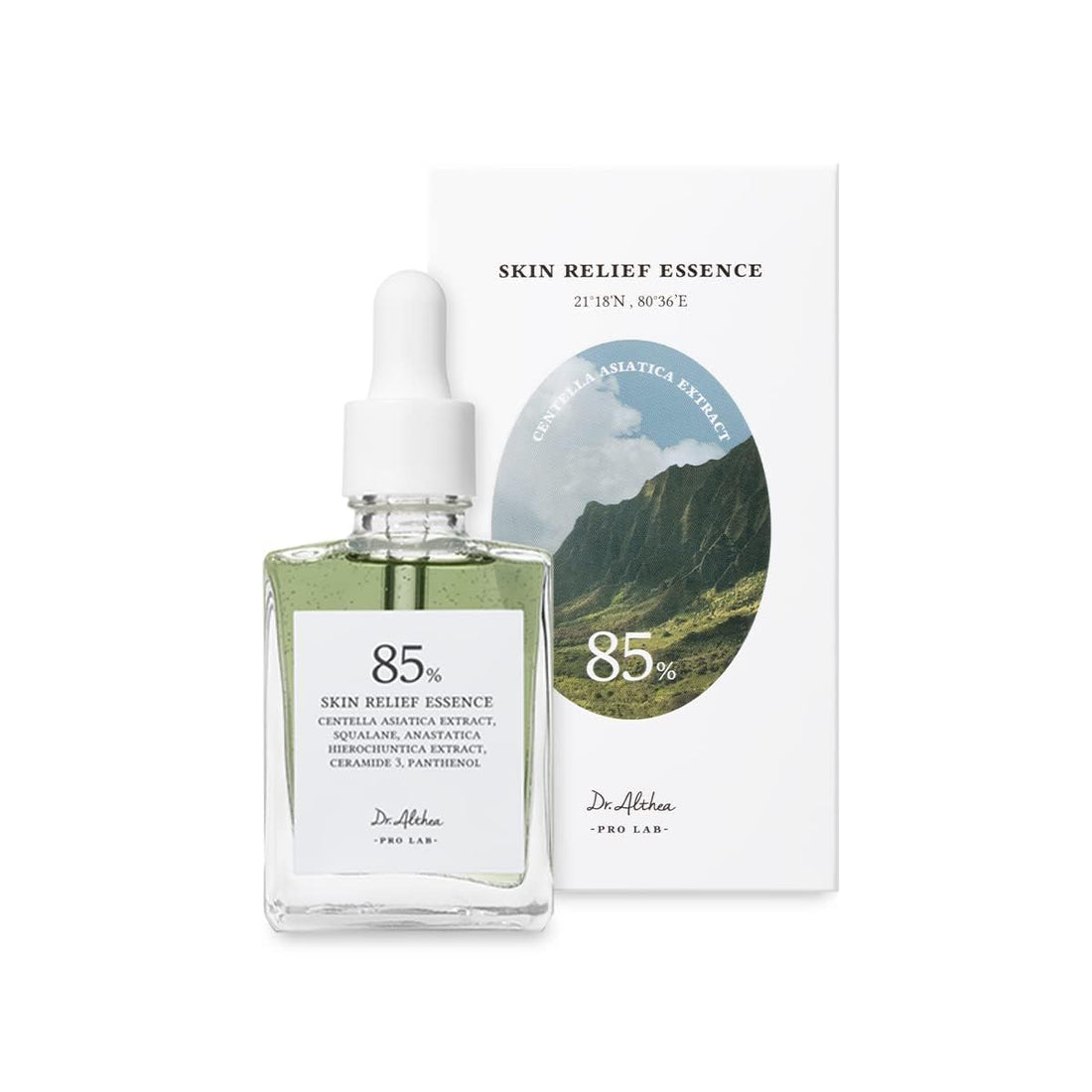 Dr. Althea Relief Essence, Highly Concentrated Serum, 85% Deer, Moisturizing, Peppermint Korean Cosmetics