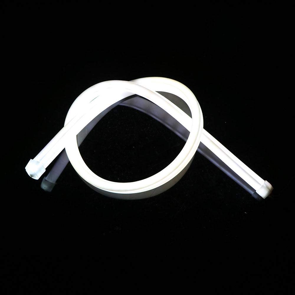 2pcs 60cm DRL Flexible LED Tube Strip Style Daytime Running Lights Tear Strip Car Headlight Turn Signal Light Parking Lamps