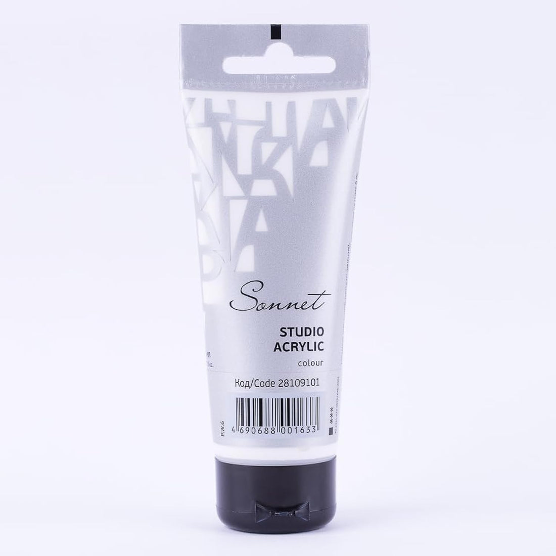 Nevskaya Palitra Sonnet 28109101 Acrylic Color Tube 75 ml, Titanium White