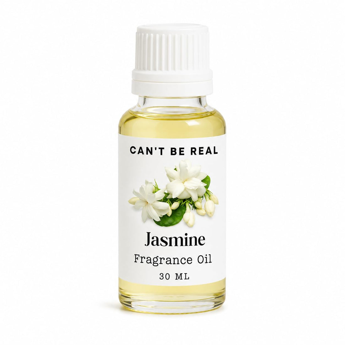 CAN'T BE REAL Fragrance Oil 30 ml, Long-Lasting Aroma for Diffusers, Candles, Soap Making, Burners & Home Scents – Premium Concentrated Fragrance Oil (Jasmine)
