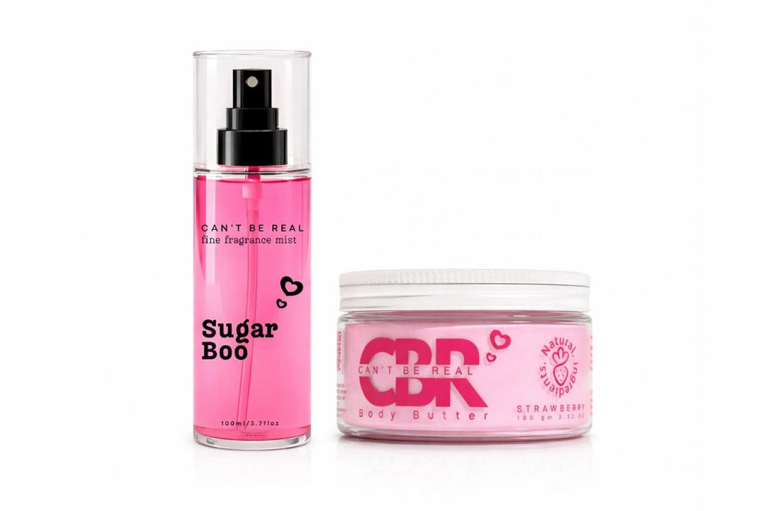 Just Married Glow Duo, Day Refreshing Fine Fragrance Mist & Night Moisturising Falvored Body Butter. (Sweet Vow)