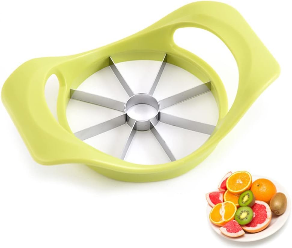 IMPORTED Stainless Steel Apple Slicer and Corer, Apple Peeler for Cutting - Ideal for Apples and Pears