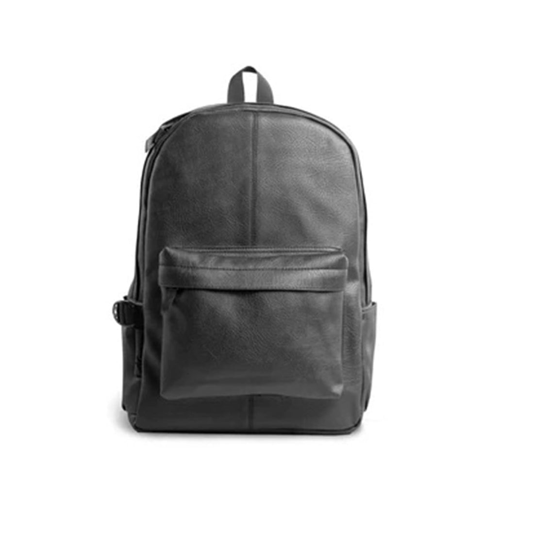 Premium Leather Backpack With Main Zipper Pocket And Front Pocket For Work, School And Daily Use
