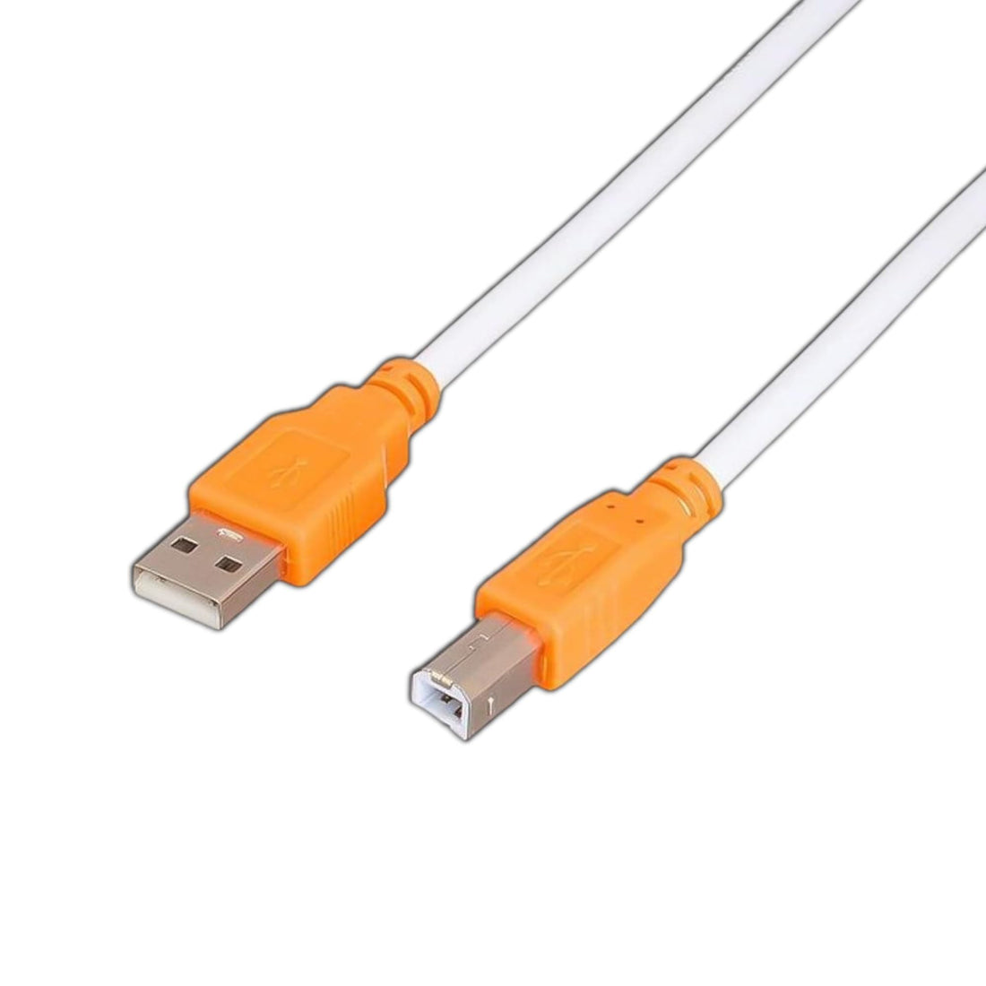 USB 2.0 Printer Cable Male to Male for Scanner, Printer HP, Canon, Dell, Epson, Lexmark, Xerox, Samsung White length (3M)