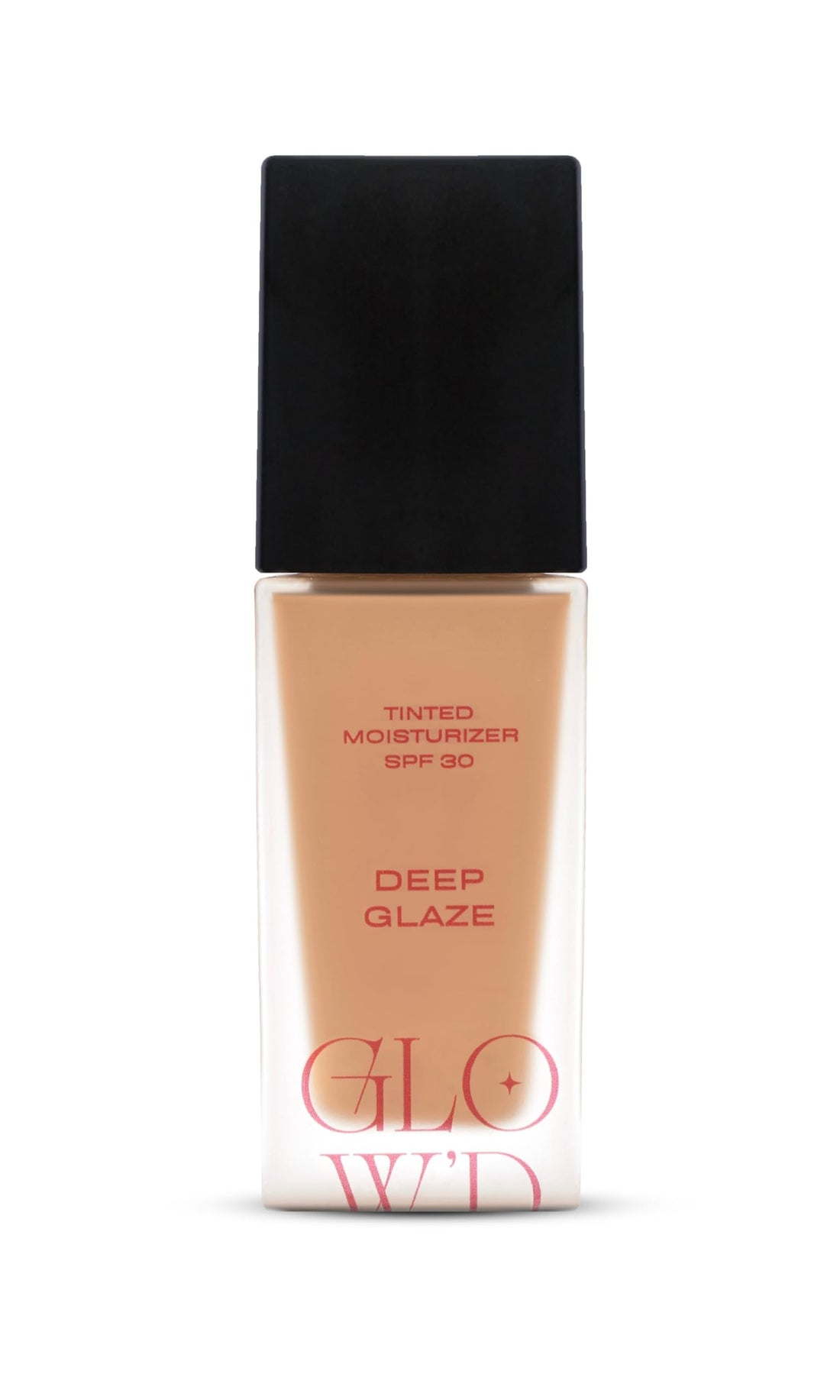GLOW'D Tinted Moisturizer SPF 30 Foundation - Deep Glaze (Dark)